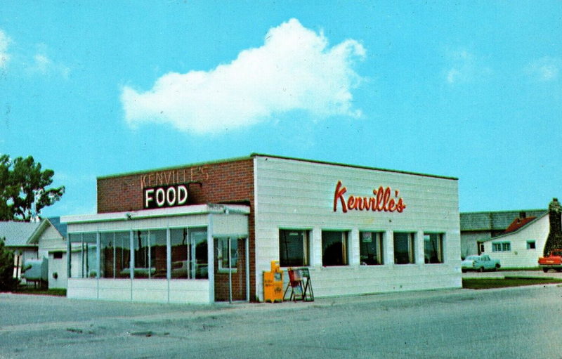 Kenvilles Restaurant - Vintage Postcard (newer photo)